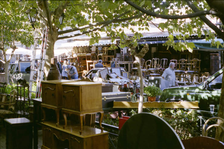 Antiques market, Athens