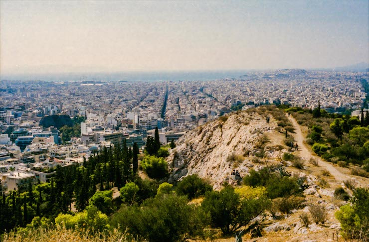 View of the city, Athens