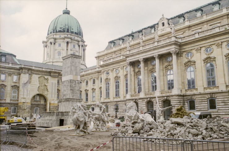 Film set construction, Budapest History Museum