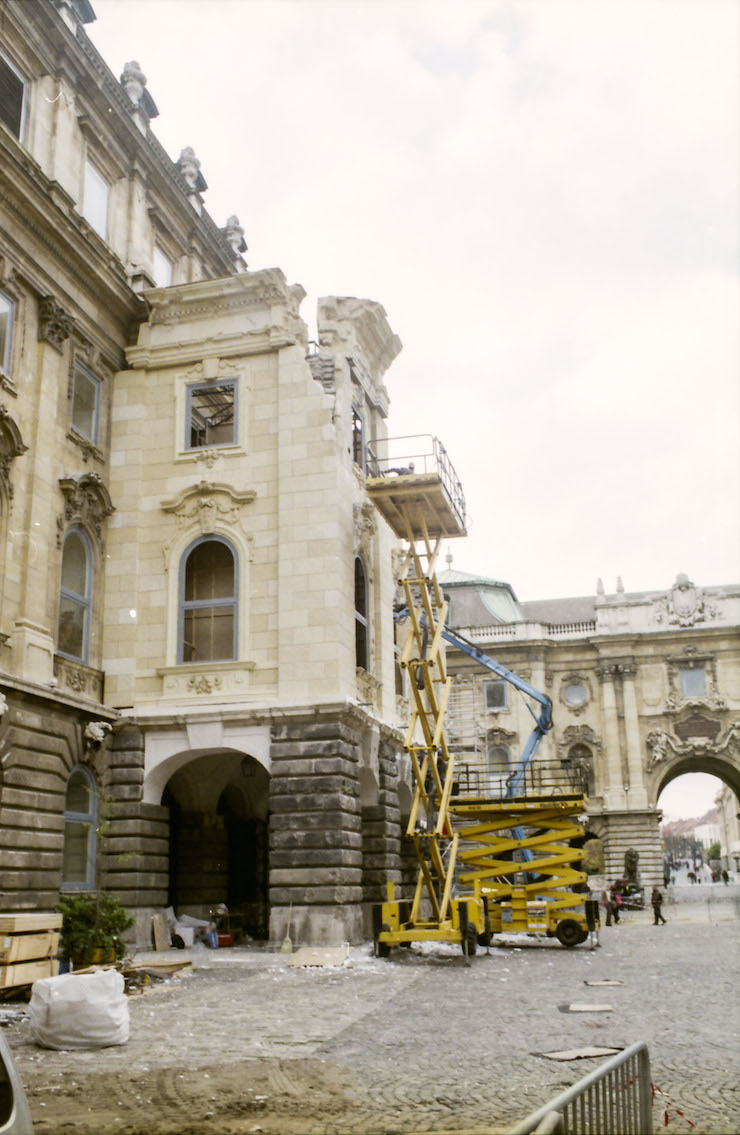 Film set construction, Budapest History Museum