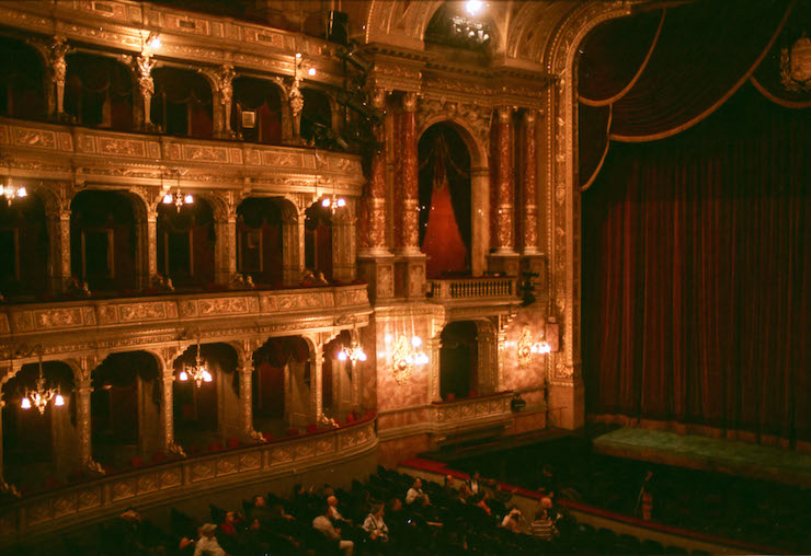 Inside the Hungarian State Opera House