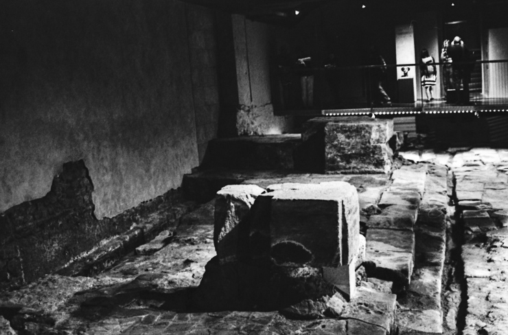 Exhibition around the Roman baths, Bath
